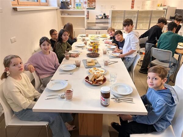 English Breakfast in der 1A