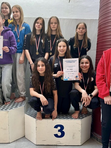 Erfolg bei den Schwimm-Landesmeisterschaften
