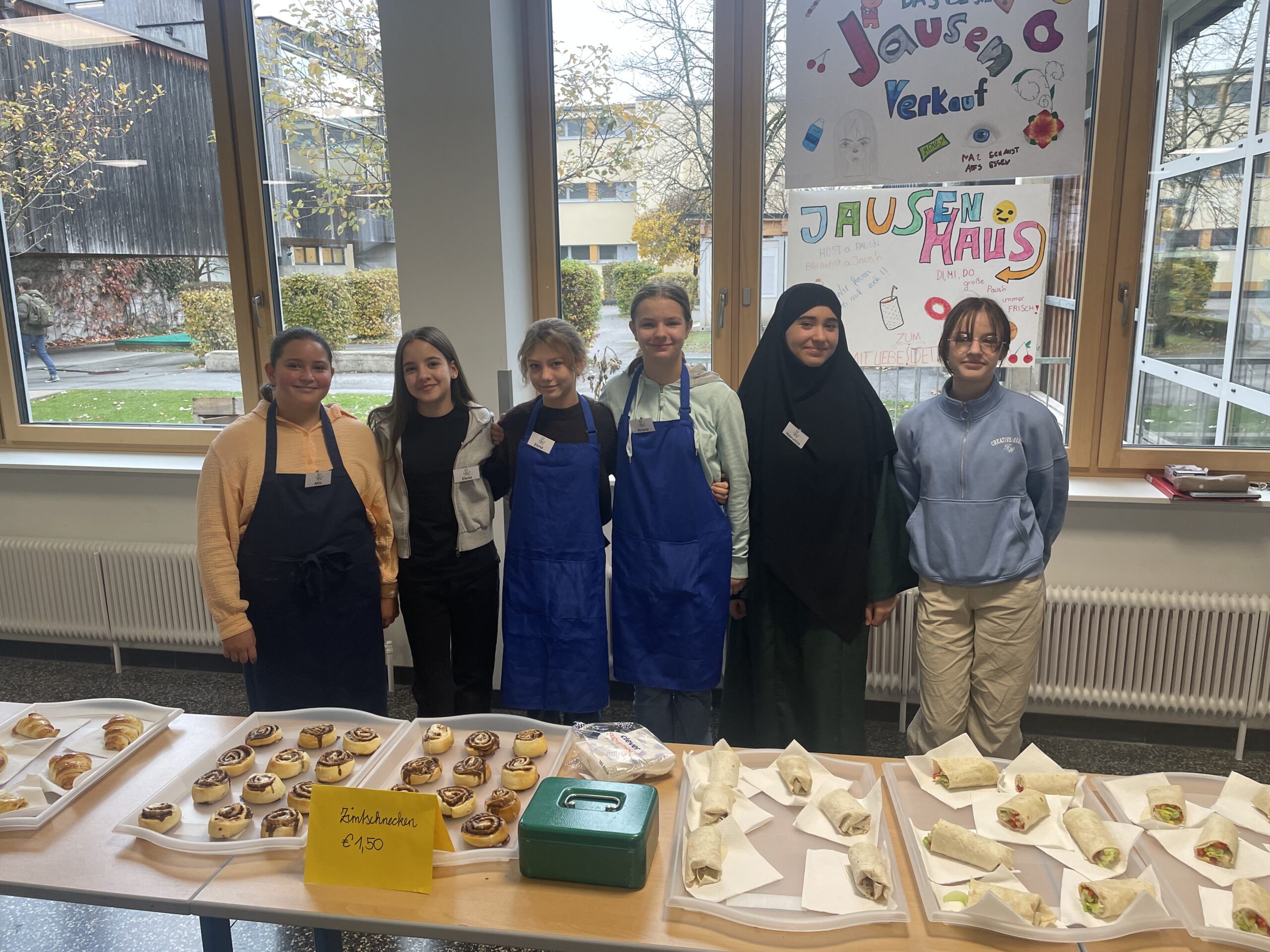 Das Schulbuffet der MS Taxham