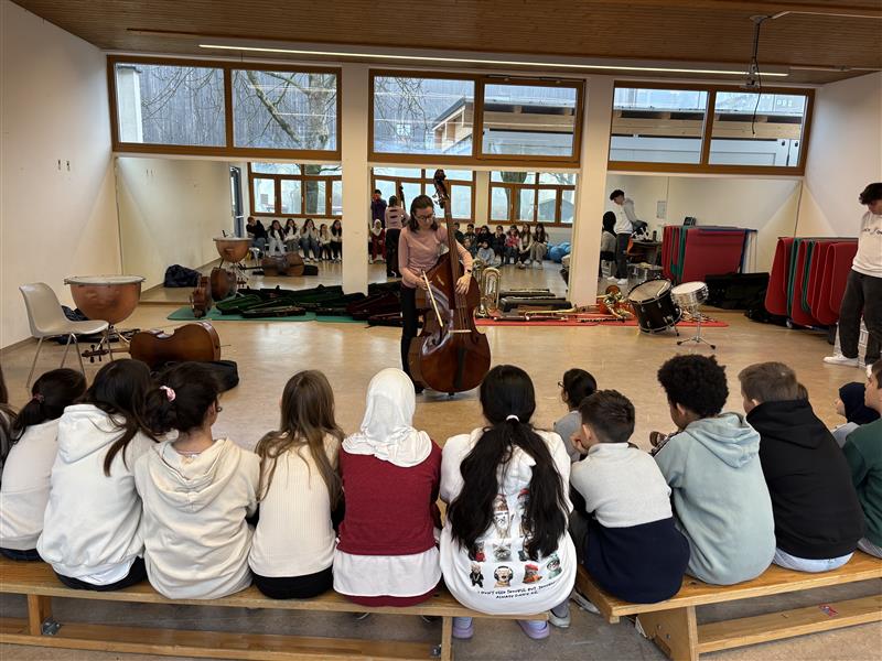 Musik Mobil in der 1B