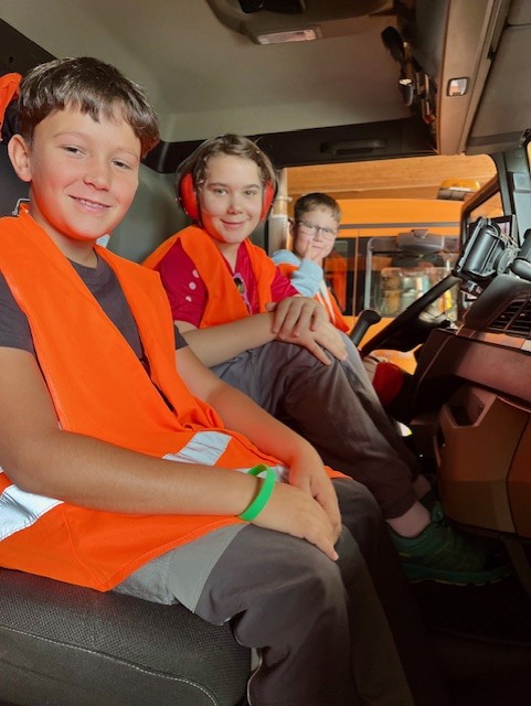 Besuch beim Recyclinghof