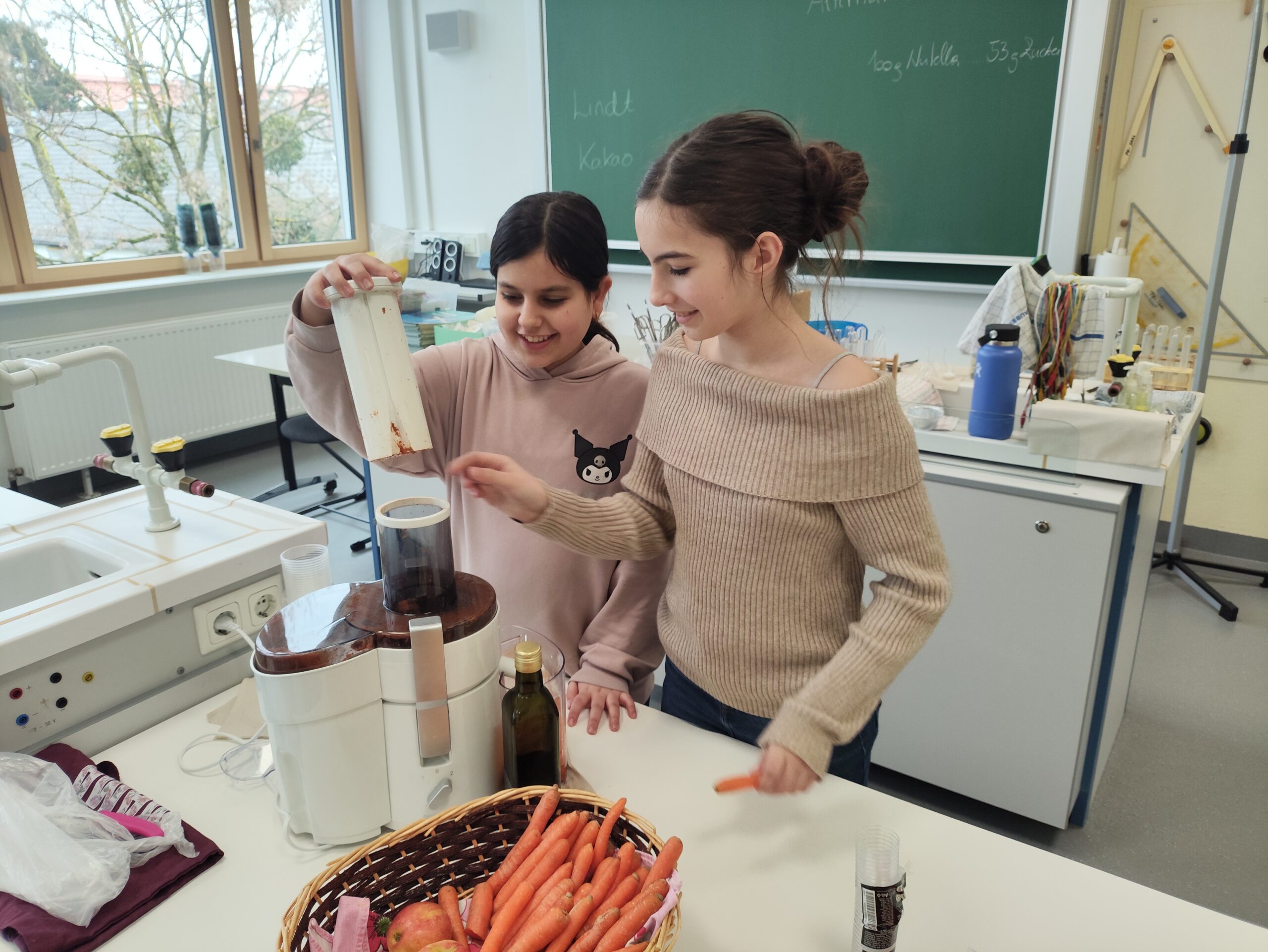 Projekttage der 1c-Klasse: Sensibilisierung Zuckerkonsum